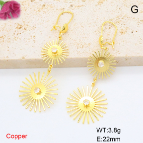 F6E206961bbml-J163  Fashion Copper Earrings