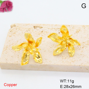 F6E206969bbml-J163  Fashion Copper Earrings