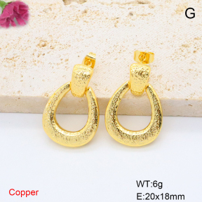 F6E206992bbml-J163  Fashion Copper Earrings