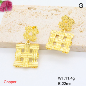 F6E206993bbml-J163  Fashion Copper Earrings