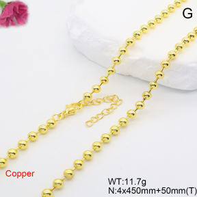 F6N200744vail-L002  Fashion Copper Necklace