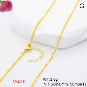 F6N200747aaio-L002  Fashion Copper Necklace