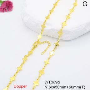 F6N200753baka-L002  Fashion Copper Necklace