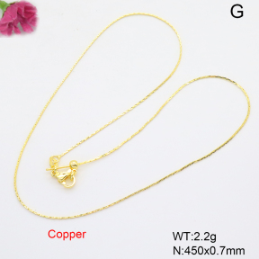F6N200756vaia-L002  Fashion Copper Necklace