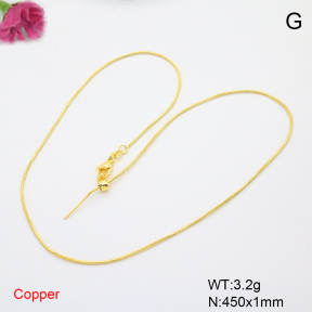 F6N200761vaia-L002  Fashion Copper Necklace