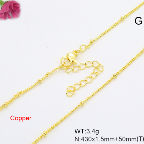 F6N200767aaho-L002  Fashion Copper Necklace