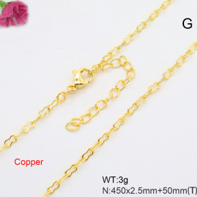 F6N200768vaia-L002  Fashion Copper Necklace