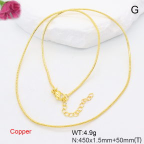 F6N200774vail-L002  Fashion Copper Necklace