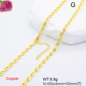 F6N200777vbll-L002  Fashion Copper Necklace