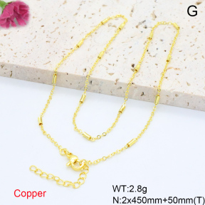 F6N200779aaho-L002  Fashion Copper Necklace
