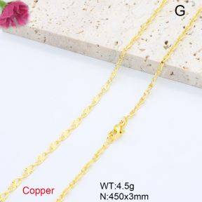 F6N200782vail-L002  Fashion Copper Necklace