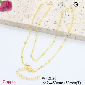 F6N200783vaia-L002  Fashion Copper Necklace