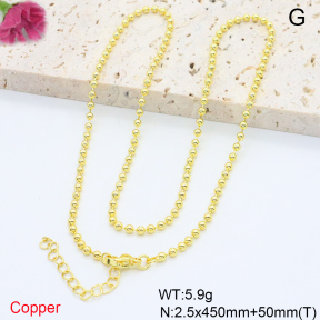 F6N200785aaij-L002  Fashion Copper Necklace