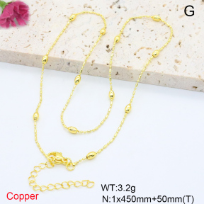 F6N200787vail-L002  Fashion Copper Necklace