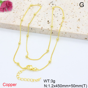 F6N200788aaij-L002  Fashion Copper Necklace
