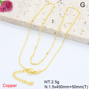 F6N200791vail-L002  Fashion Copper Necklace