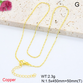 F6N200796vaia-L002  Fashion Copper Necklace