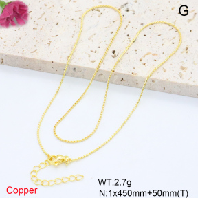 F6N200799vaia-L002  Fashion Copper Necklace