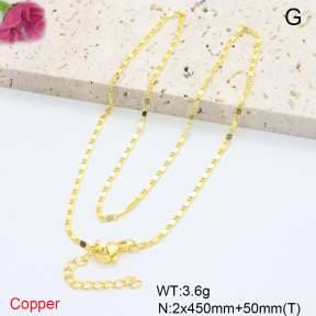 F6N200805vaia-L002  Fashion Copper Necklace