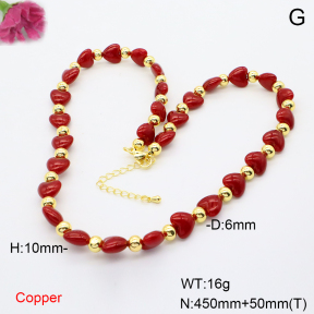 F6N301252vbnb-L002  Fashion Copper Necklace