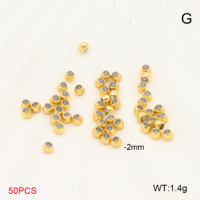6AC303167vbnb-G016  316 SS 14K PVD,Tempering positioning bead  Stainless Steel Ufinished Parts
