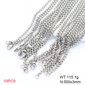 6N2005075bhia-G025  Stainless Steel Necklace