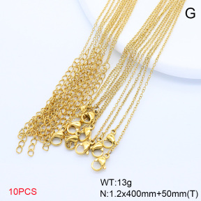 6N2005078vhmv-G029  Soldered Jump ings  Stainless Steel Necklace