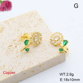 F6E405485vbmb-L017  Fashion Copper Earrings