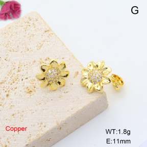 F6E405486baka-L017  Fashion Copper Earrings