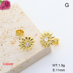 F6E405487baka-L017  Fashion Copper Earrings