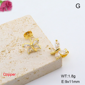F6E405492baka-L017  Fashion Copper Earrings