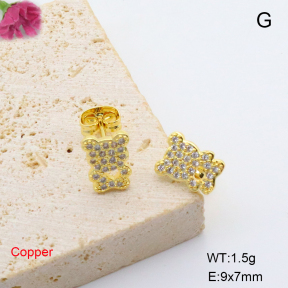 F6E405497baka-L017  Fashion Copper Earrings
