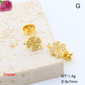 F6E405498baka-L017  Fashion Copper Earrings