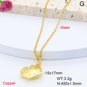 F6N200809vaia-L017  Fashion Copper Necklace