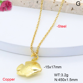 F6N200810vaia-L017  Fashion Copper Necklace
