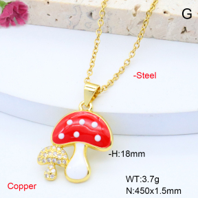 F6N301258avja-L017  Fashion Copper Necklace