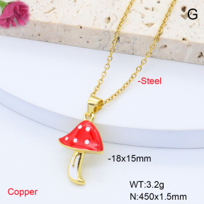 F6N301260avja-L017  Fashion Copper Necklace