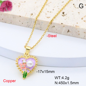 F6N301269aajl-L017  Fashion Copper Necklace