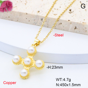 F6N301270avja-L017  Fashion Copper Necklace