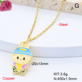 F6N301272avja-L017  Fashion Copper Necklace
