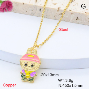 F6N301273avja-L017  Fashion Copper Necklace