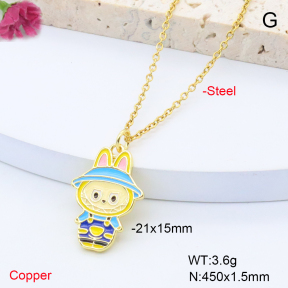 F6N301274avja-L017  Fashion Copper Necklace