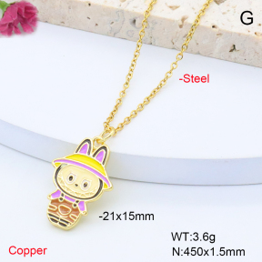 F6N301276avja-L017  Fashion Copper Necklace