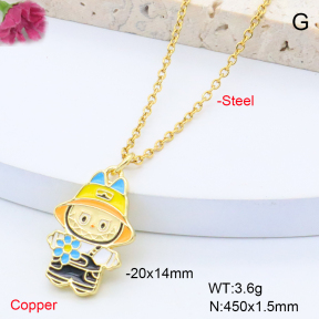 F6N301277avja-L017  Fashion Copper Necklace