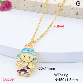 F6N301278avja-L017  Fashion Copper Necklace
