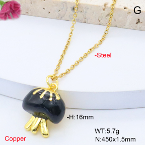 F6N301288avja-L017  Fashion Copper Necklace