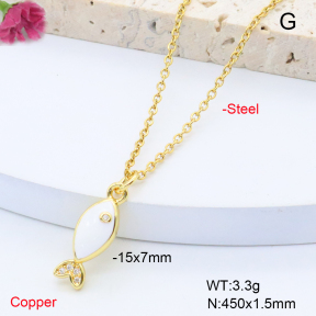 F6N301292vaia-L017  Fashion Copper Necklace