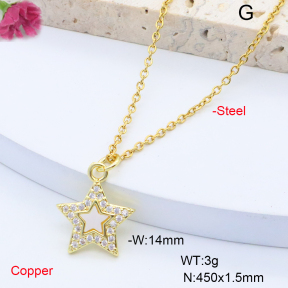 F6N408317aajl-L017  Fashion Copper Necklace