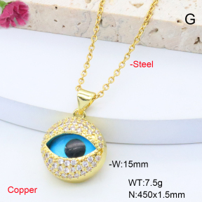 F6N408336aakl-L017  Fashion Copper Necklace