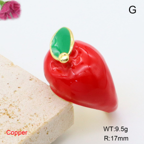 F6R300429ablb-L017  Fashion Copper Ring